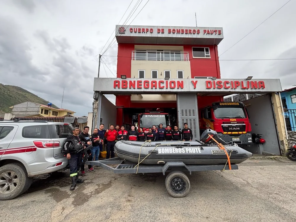 Historia desde 1964 — Cuerpo de Bomberos Paute